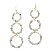 Multi Crystal Earrings