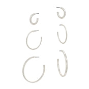 Huggie Hoops - Gold and Silver