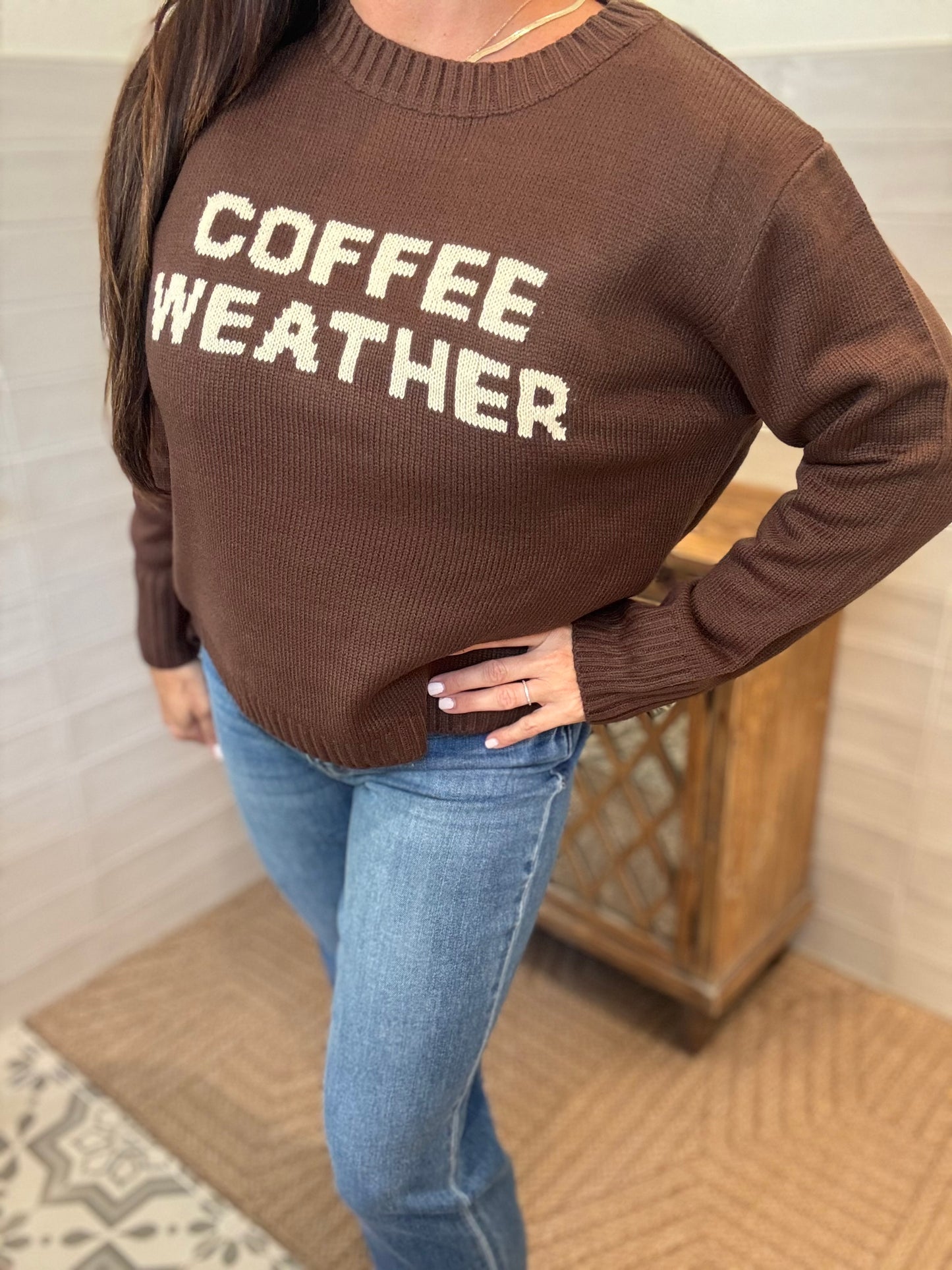 Coffee Weather Sweater