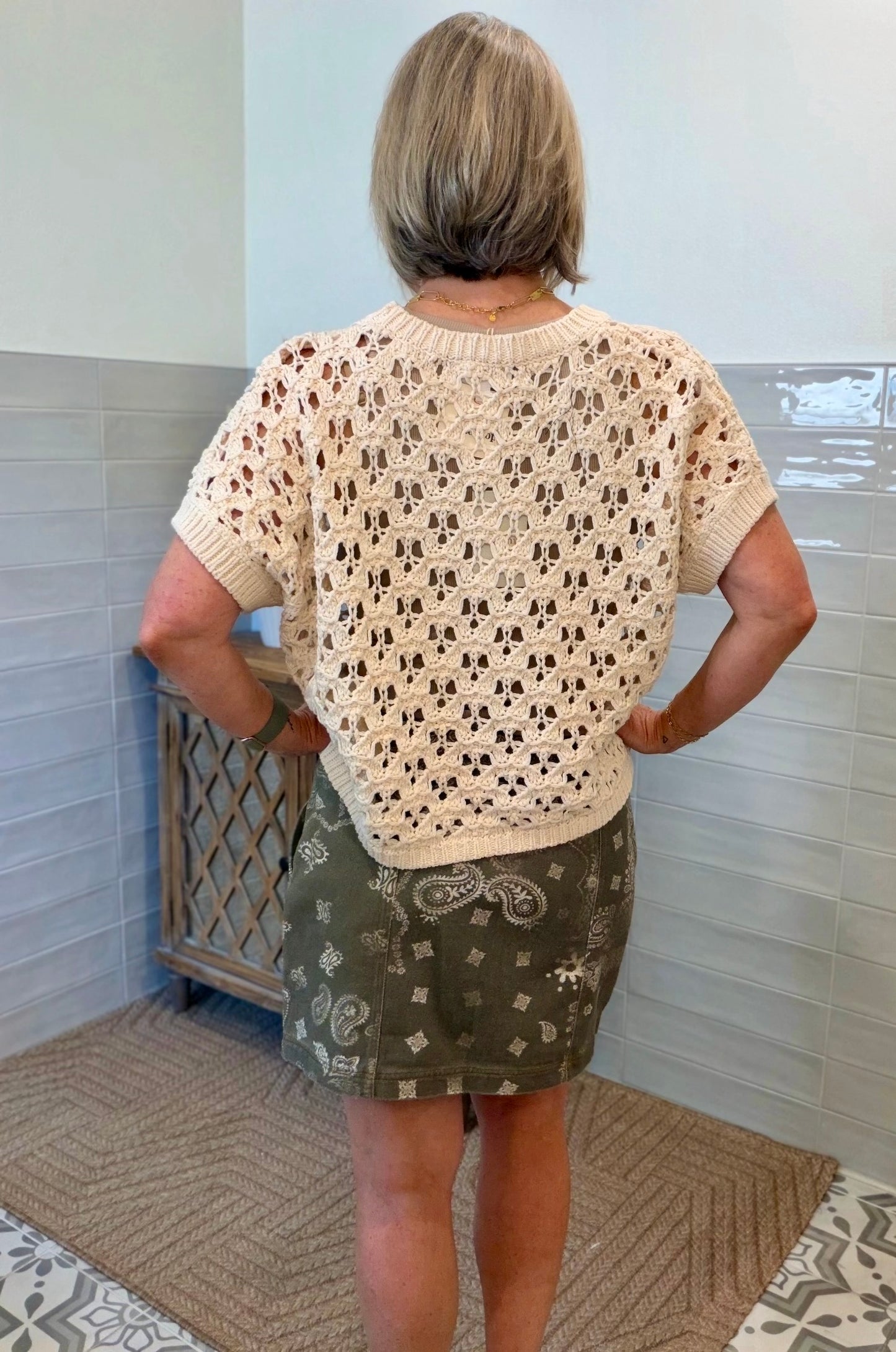 Vintage Army Skirt