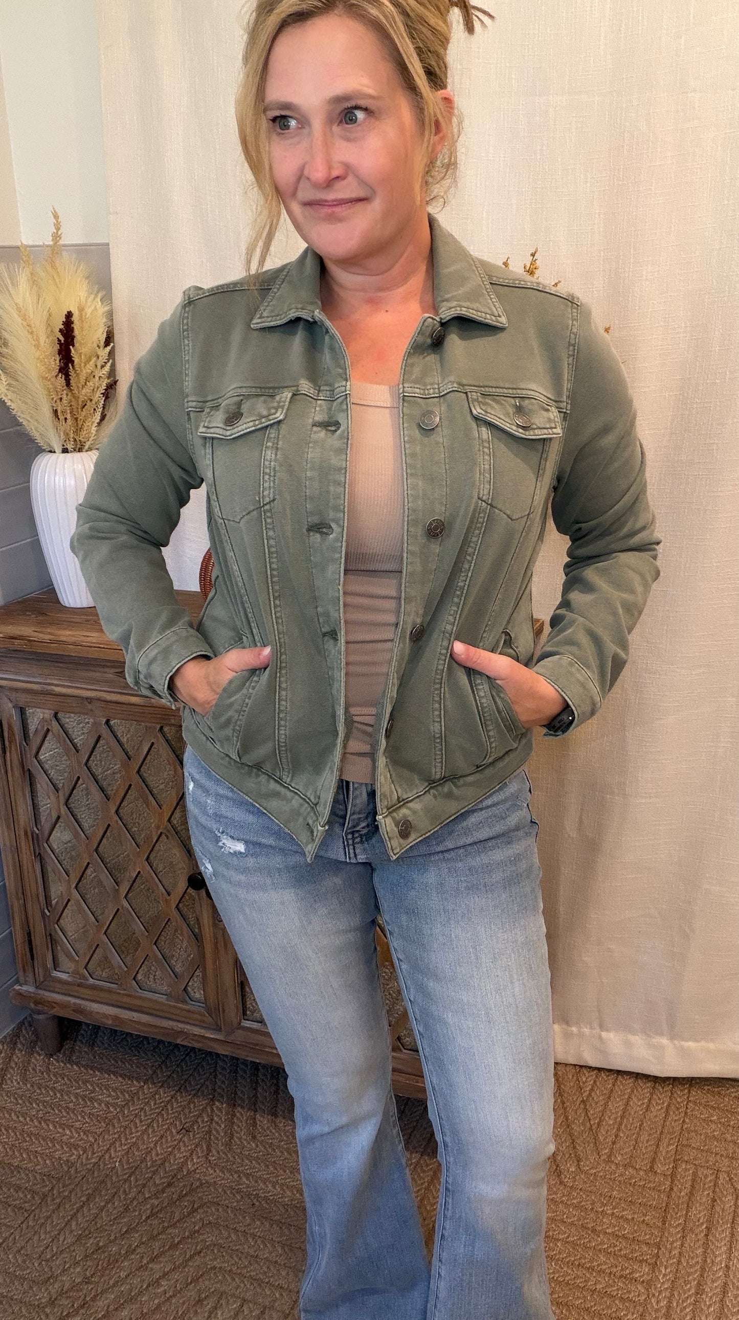 Soft Olive Jacket