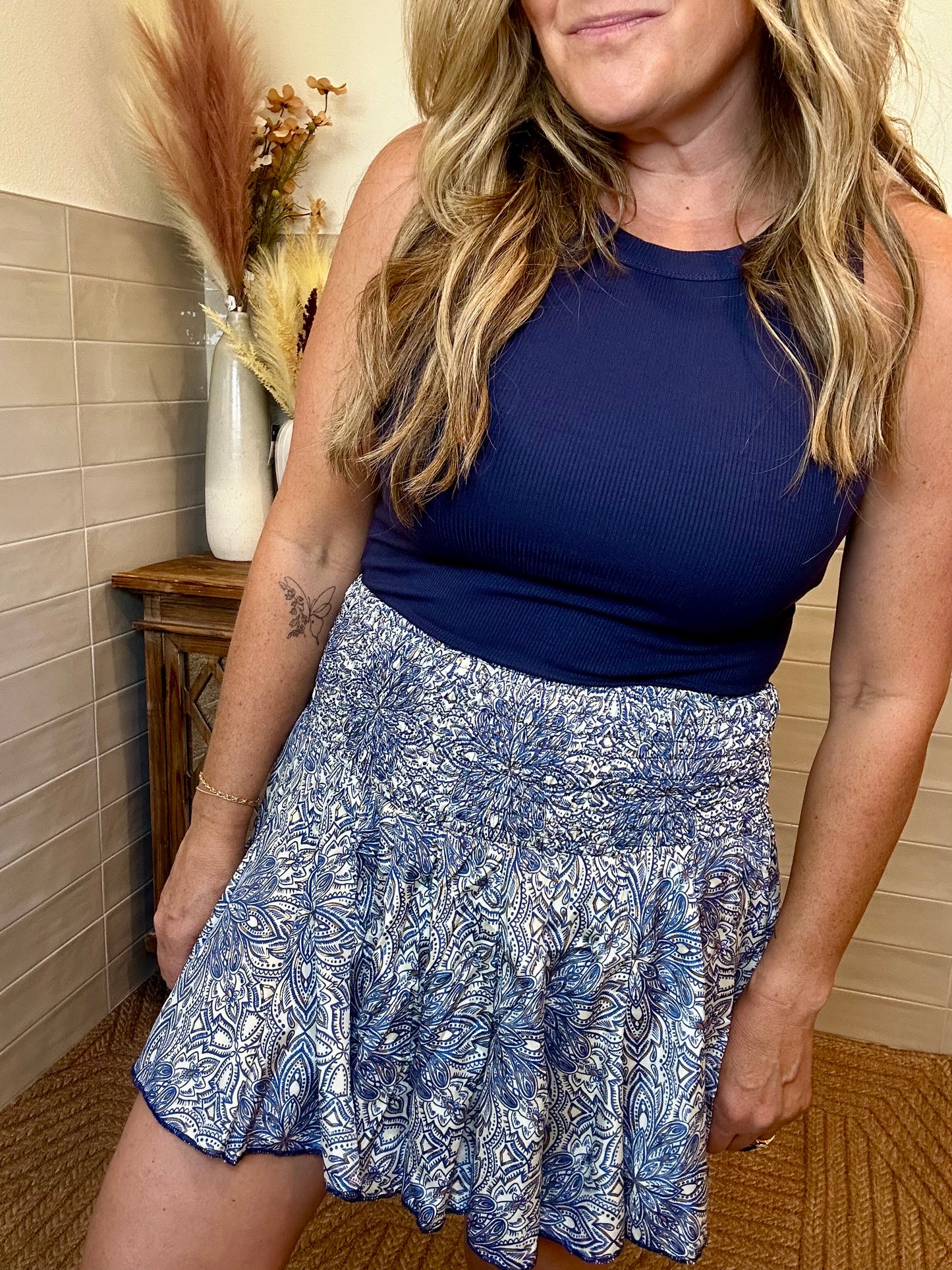 Blue Wave Skirt