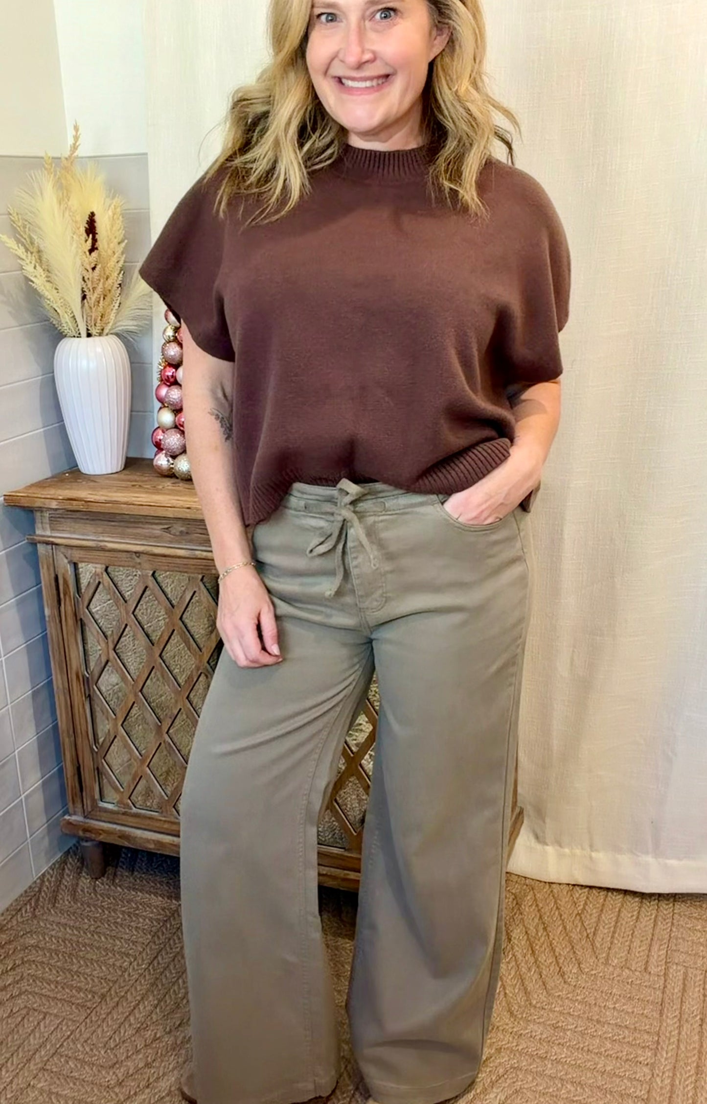 Norka Pants - Vetiver