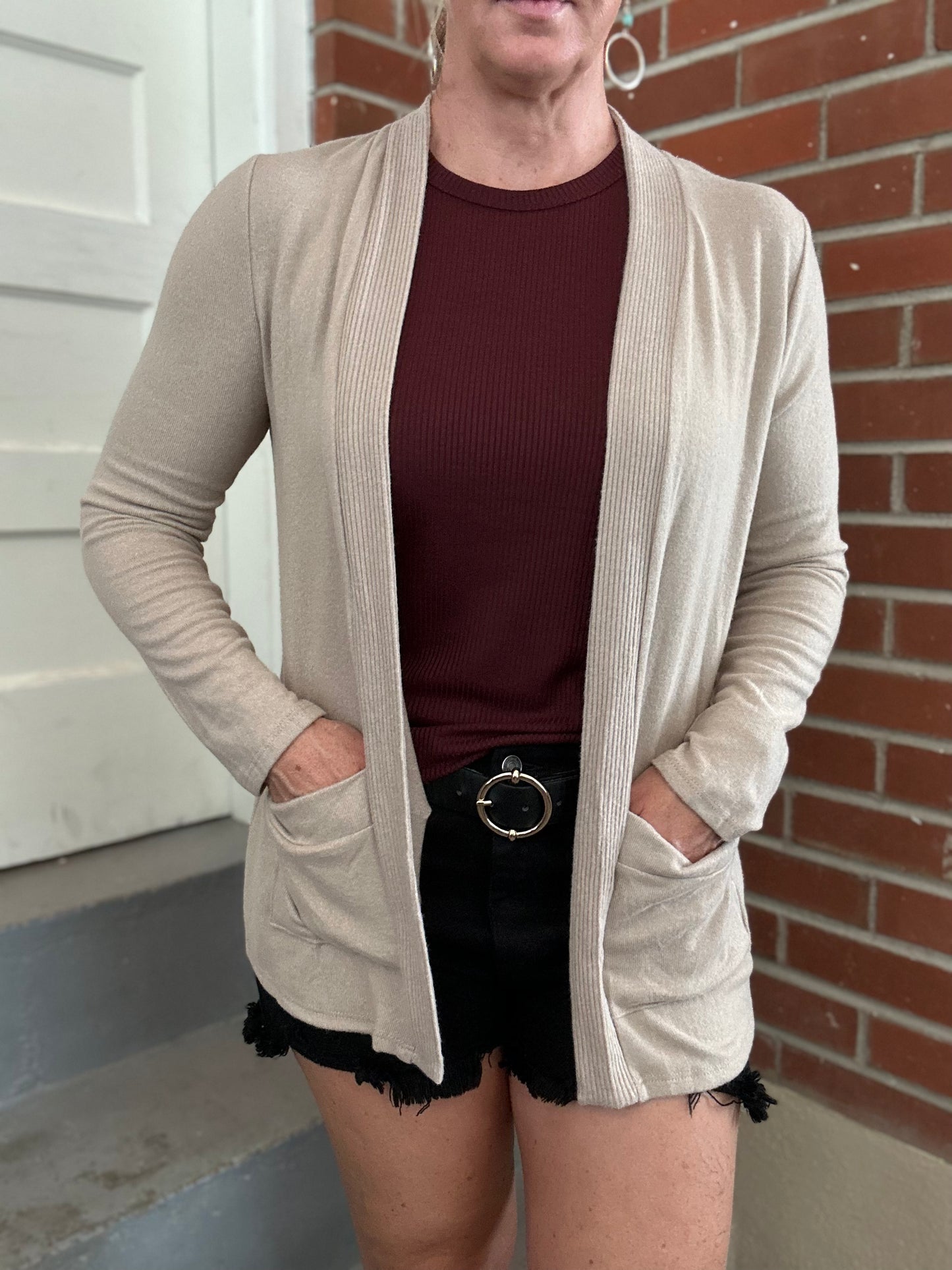 Beige Cardigan