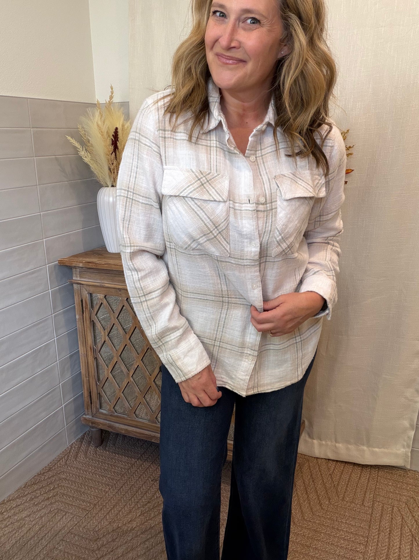 Mabel Olive Shirt