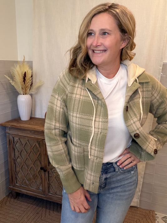 Sage Sweater Jacket