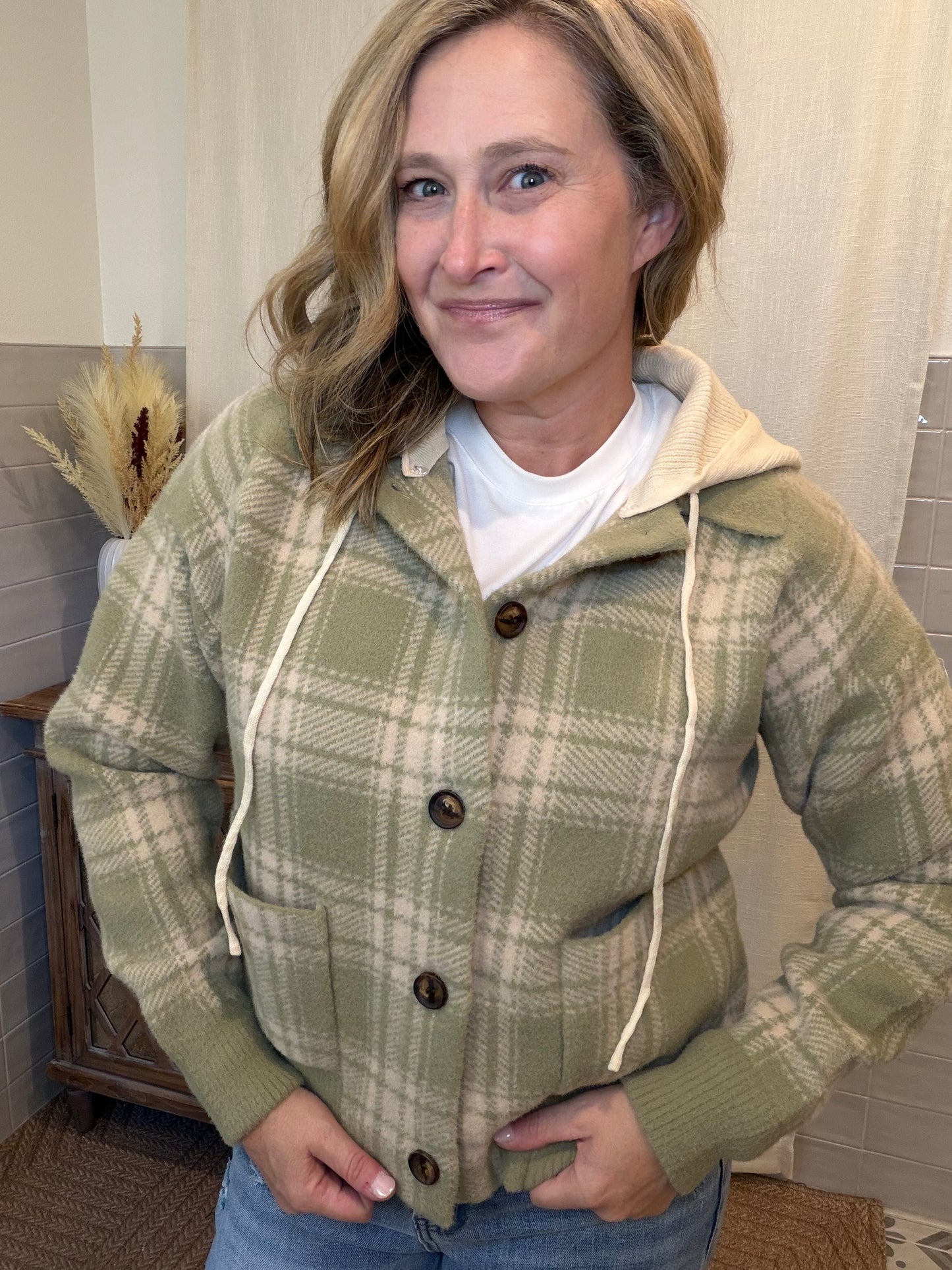 Sage Sweater Jacket
