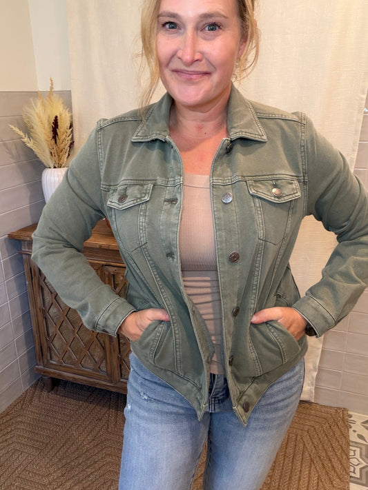 Soft Olive Jacket
