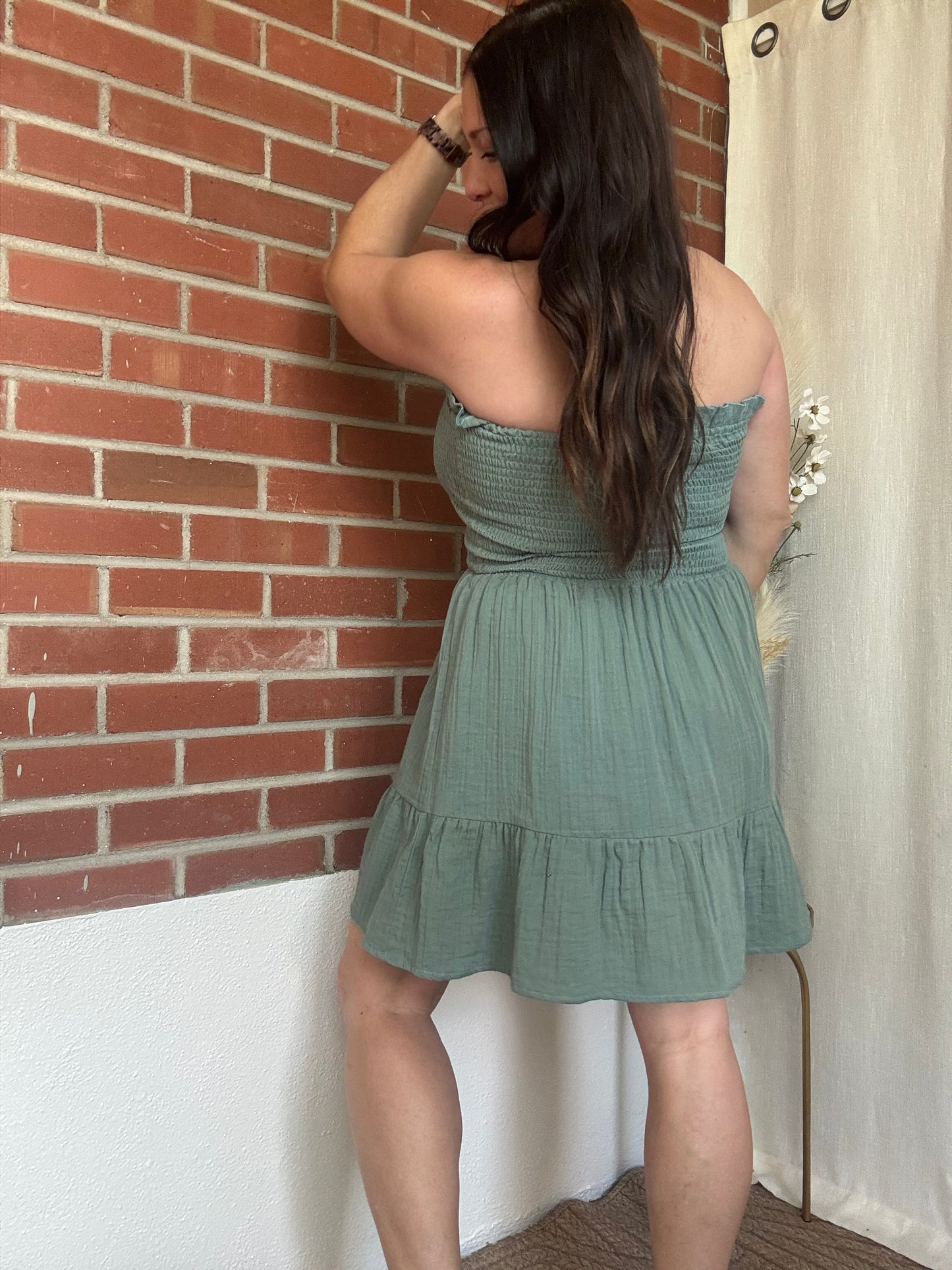 Sage Daiquiri Dress