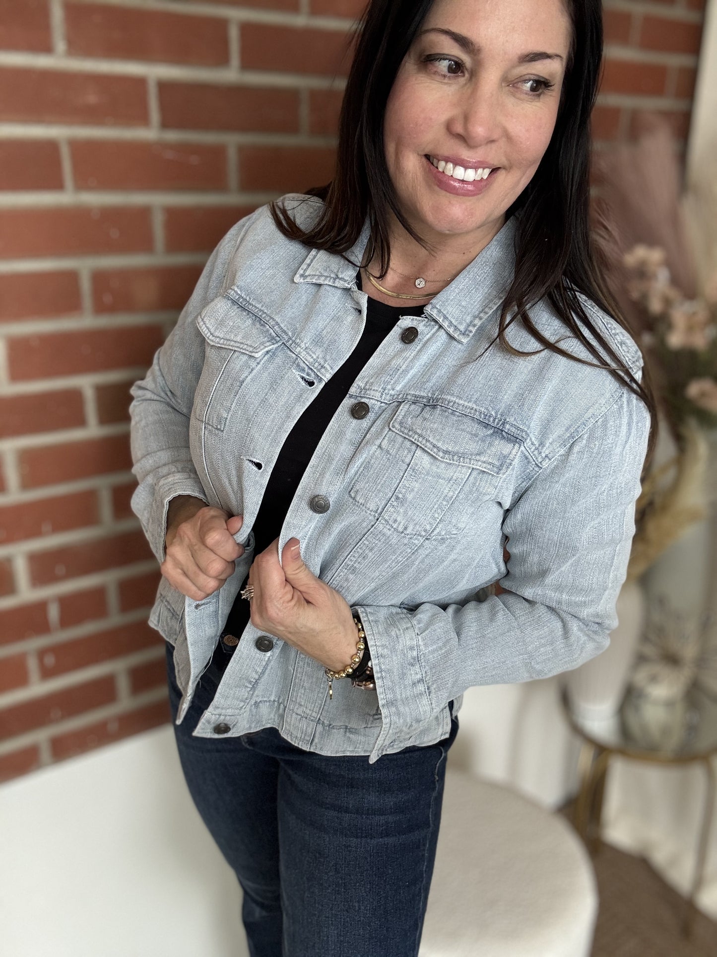 Jackie Denim Jacket - Callie Wash
