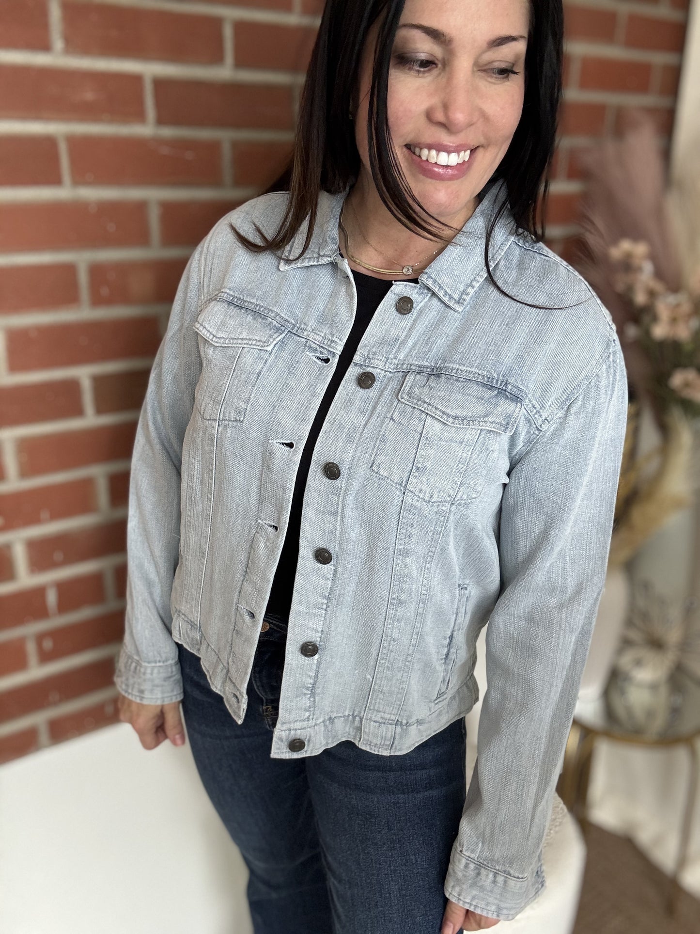 Jackie Denim Jacket - Callie Wash