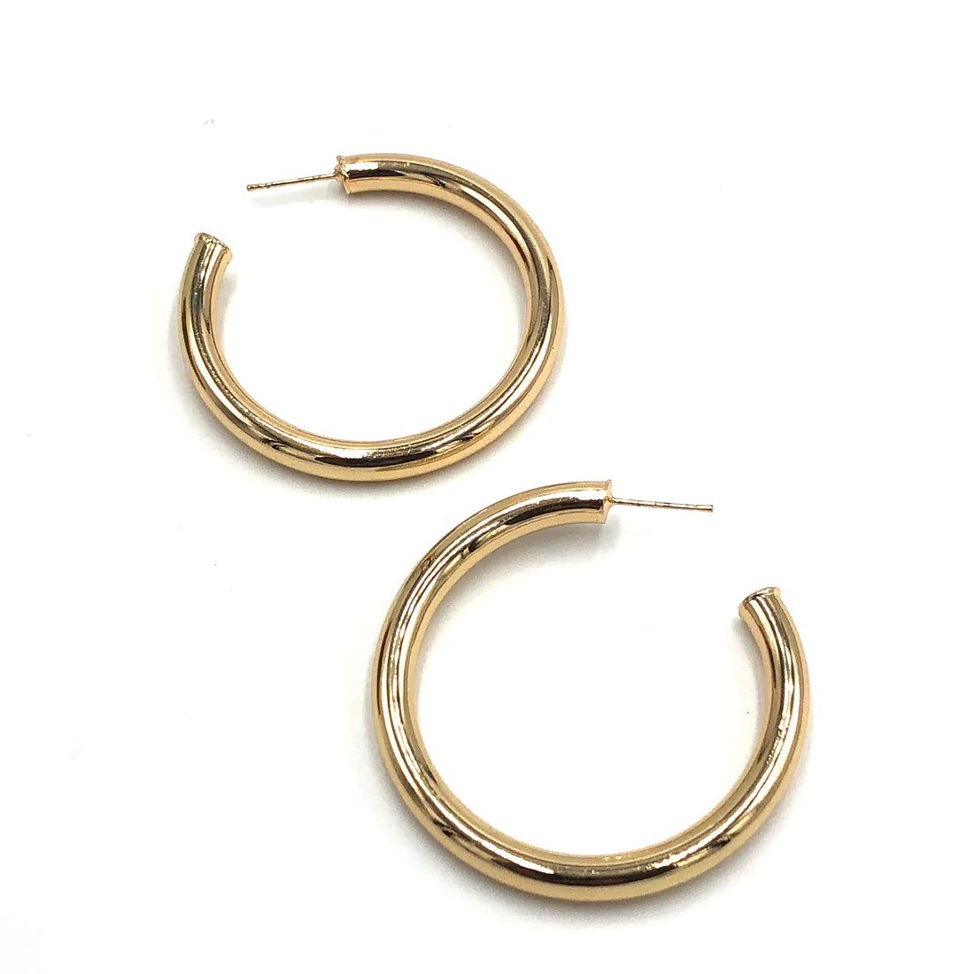 Large Gold Hoops