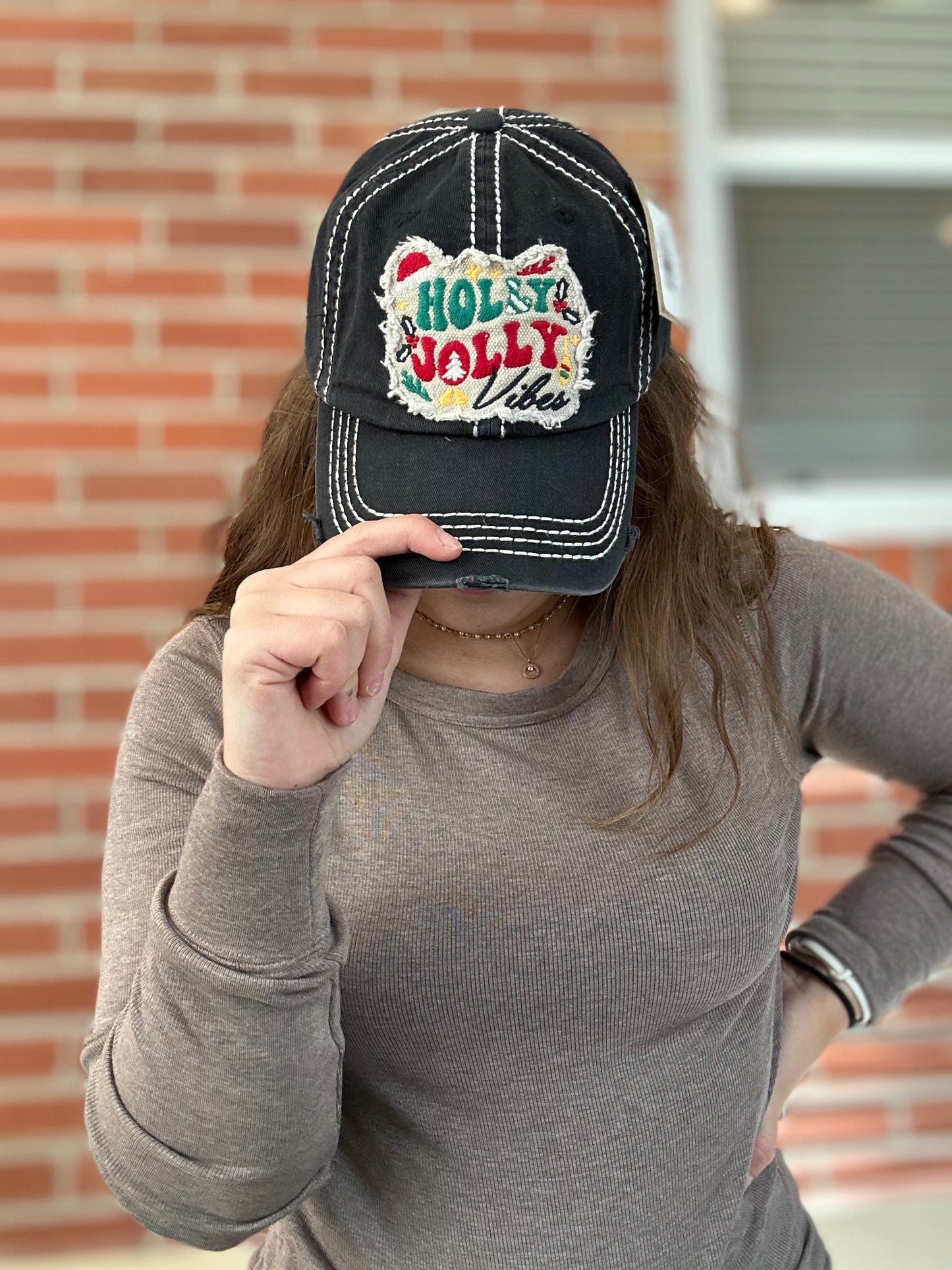 Vintage Wash "Holiday" Baseball Hats