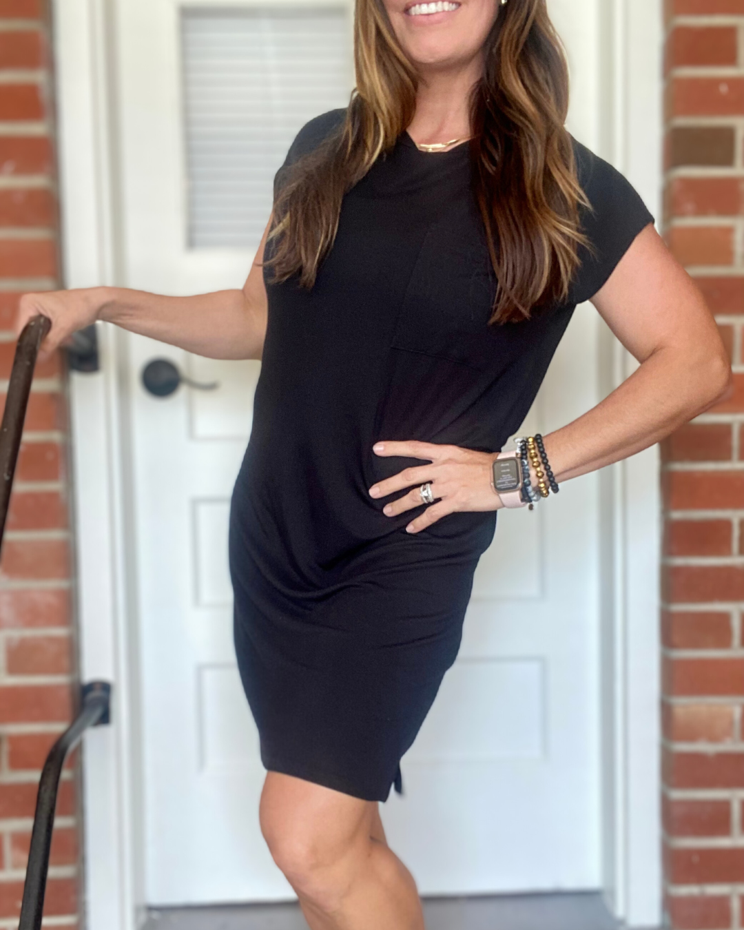 Black Bamboo Dress