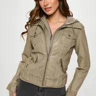 Girl Next Door Hooded Jacket - Only 1 Left!
