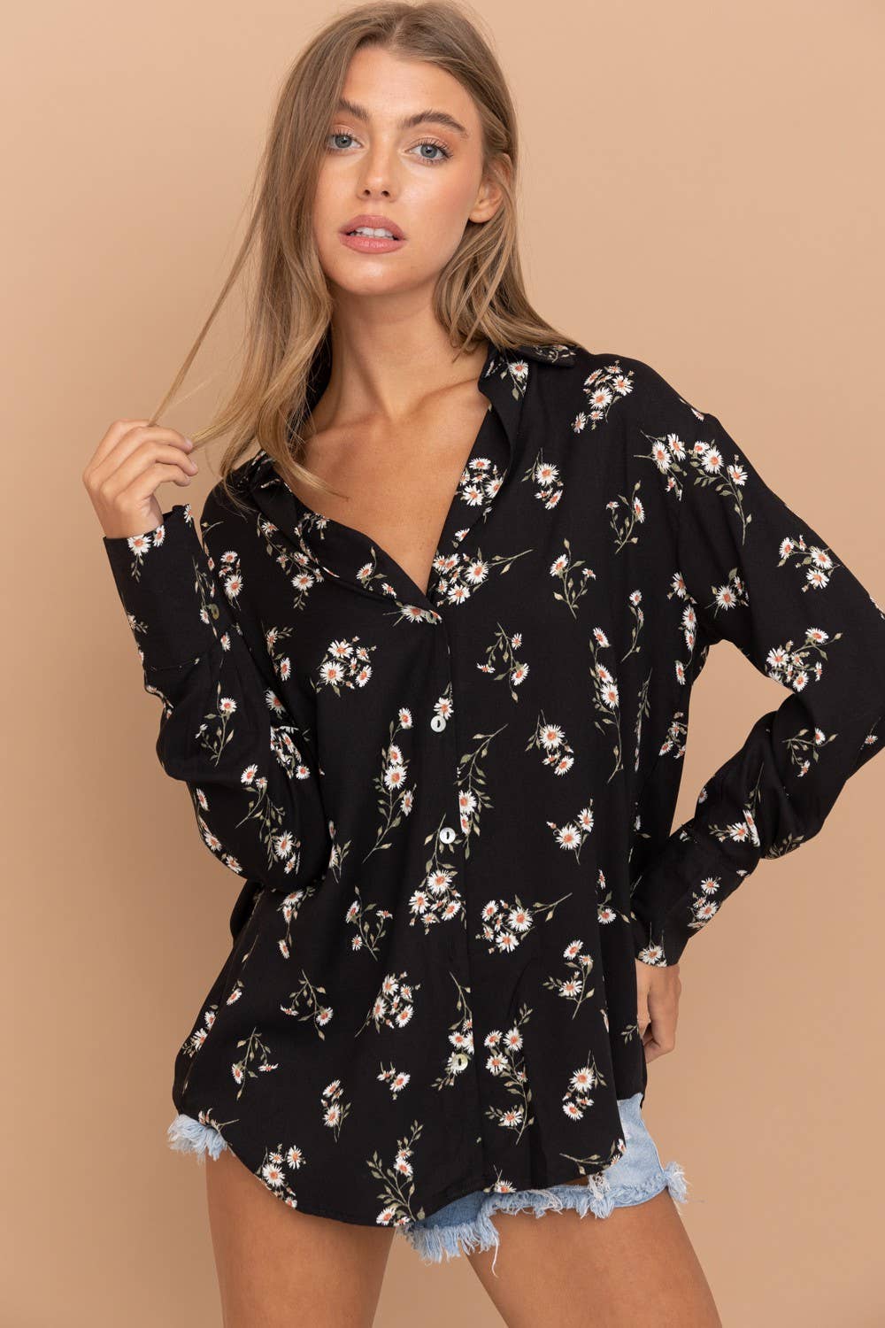 Black Night Blouse