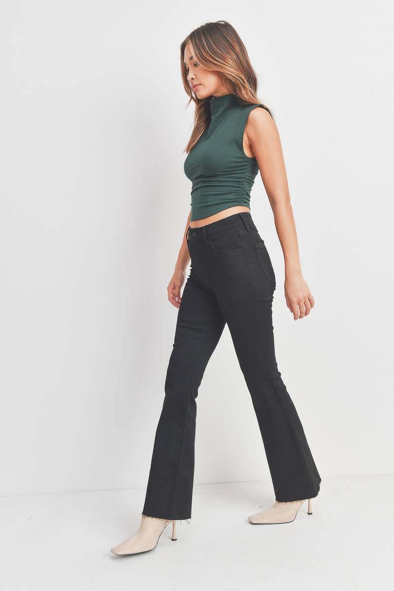 Black Flare Jeans