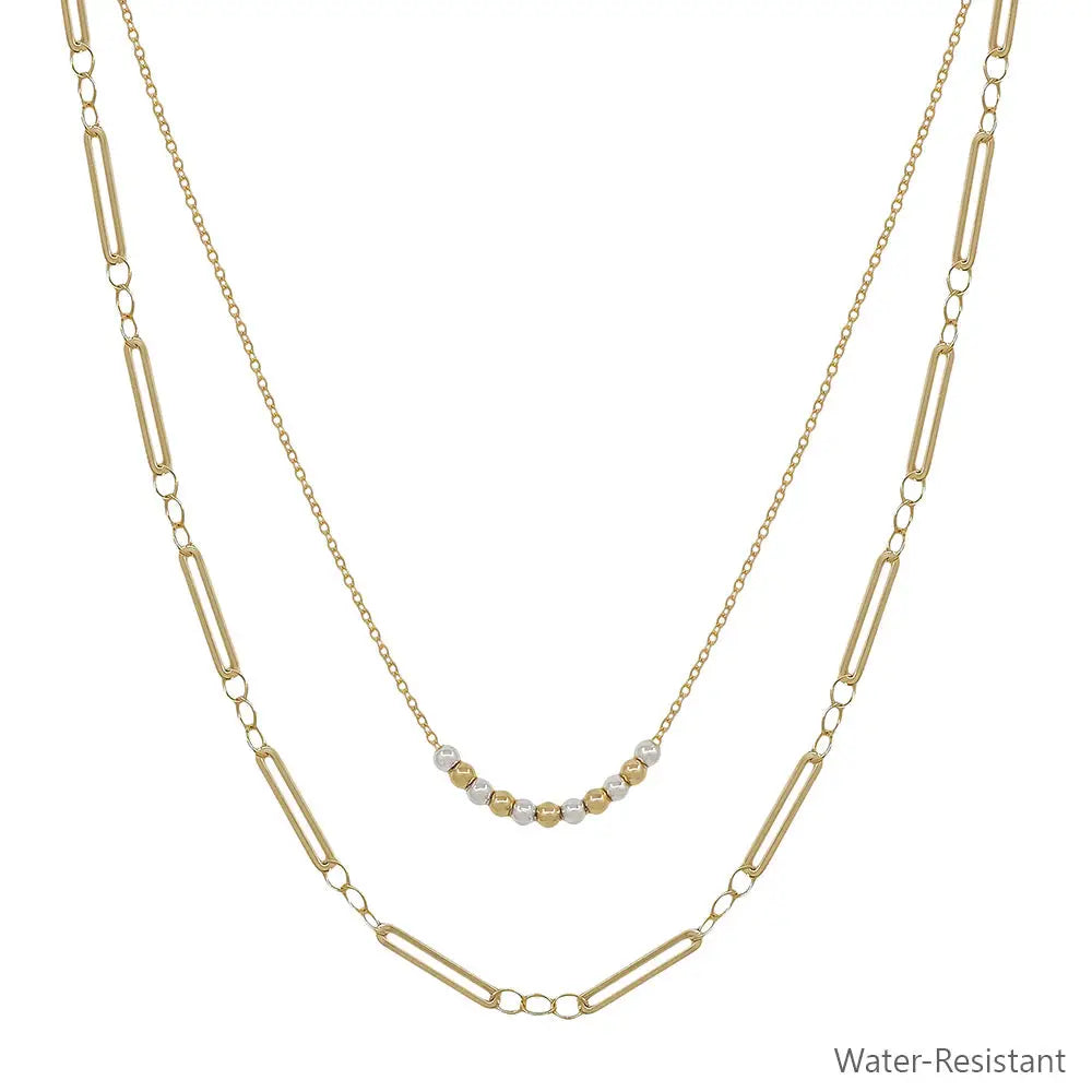 WR Silver Snake Thin Necklace