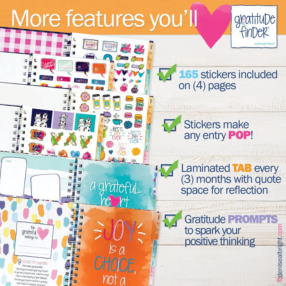 Gratitude Finder Journals - Various Styles