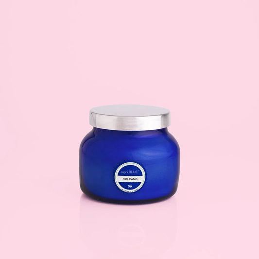 Volcano Blue Signature Candle Jar - Small