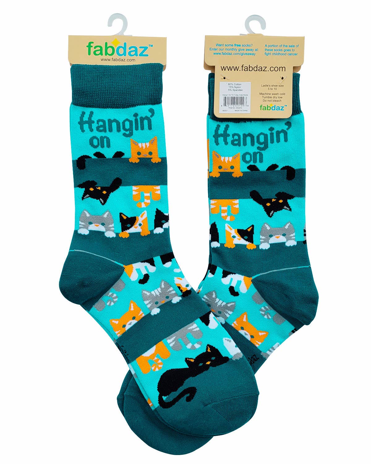 Hangin' on 'till Friday - Ladies' Crew Socks