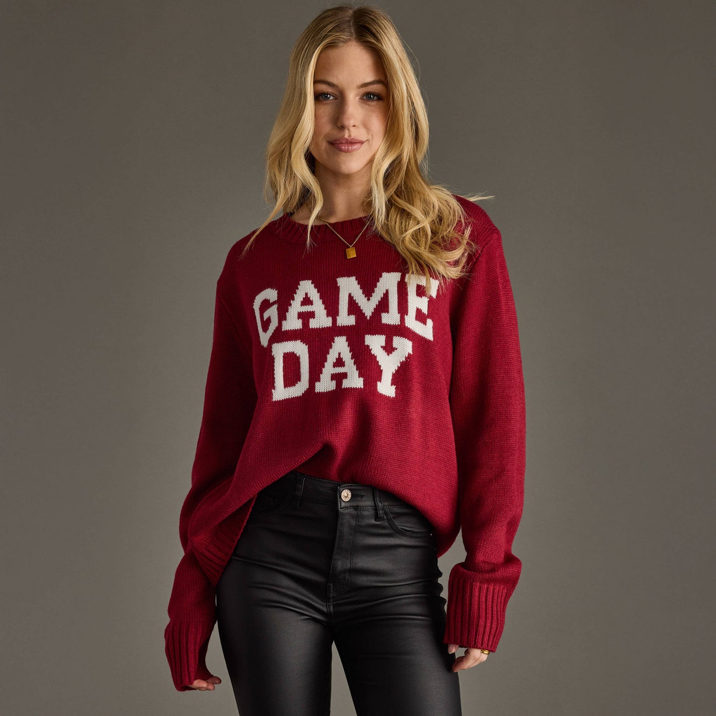 Maroon Game Day Sweater