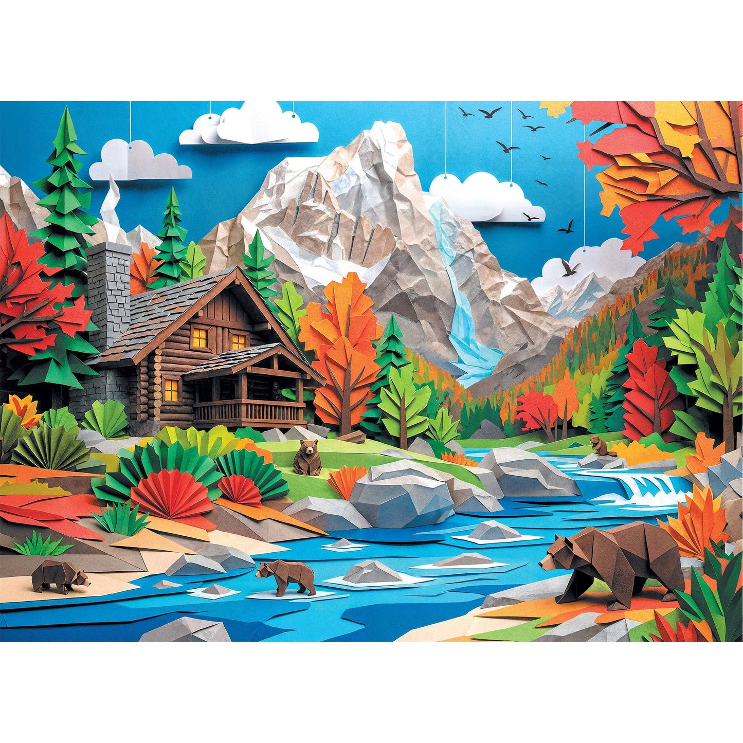 Bear Creek Cabin Puzzle