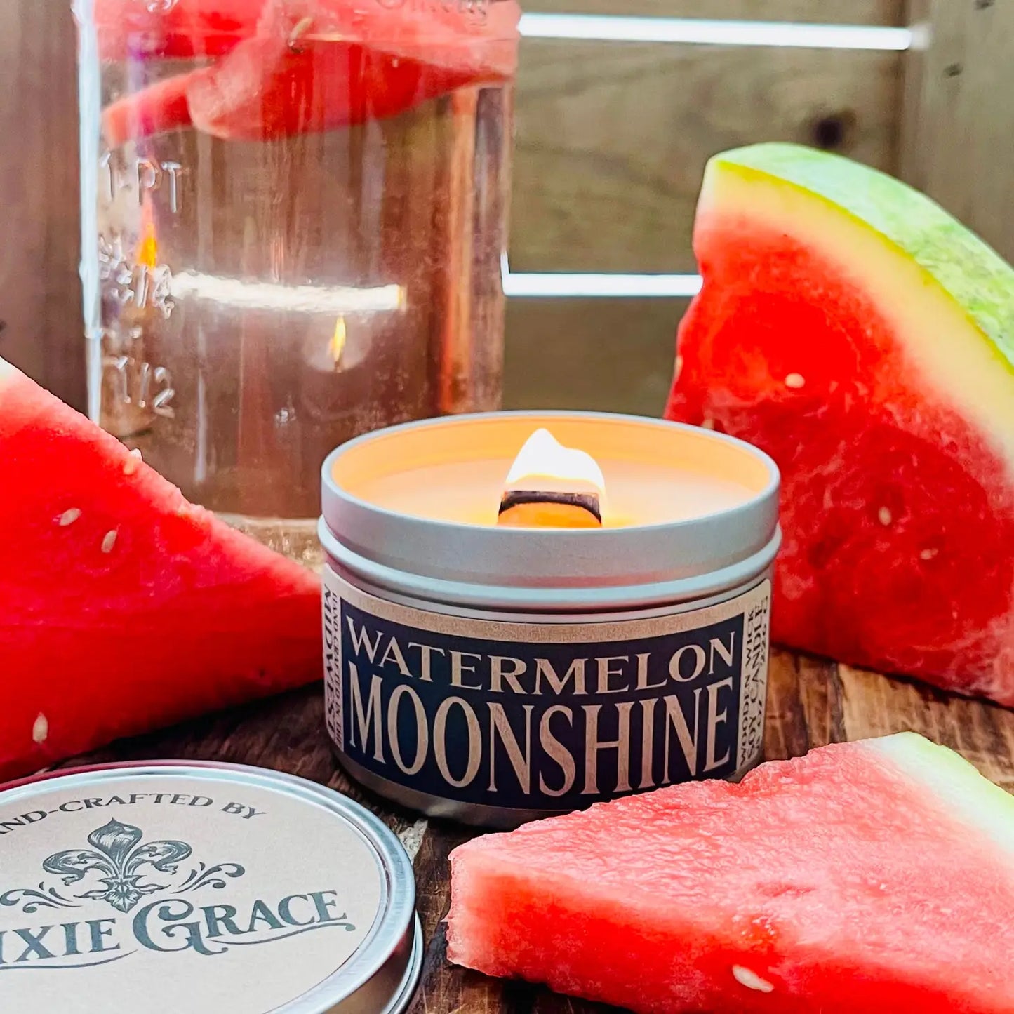 Dixie Grace Candles - Watermelon Moonshine