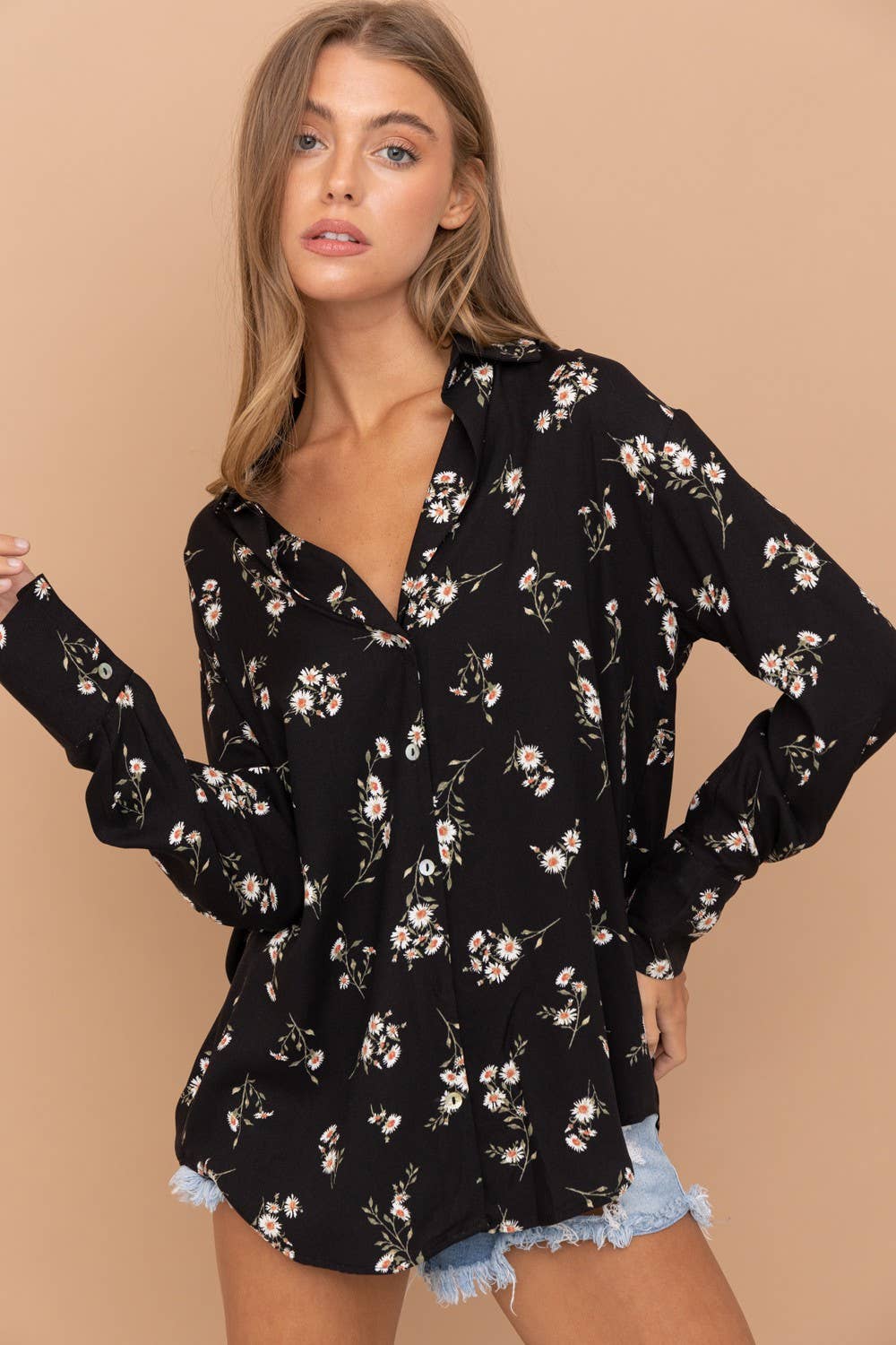 Black Night Blouse