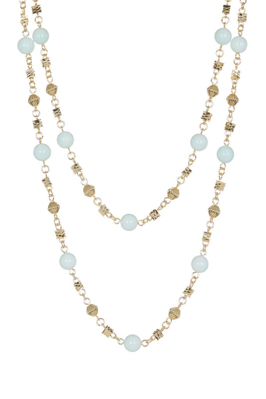 Amazonite Wrap Necklace