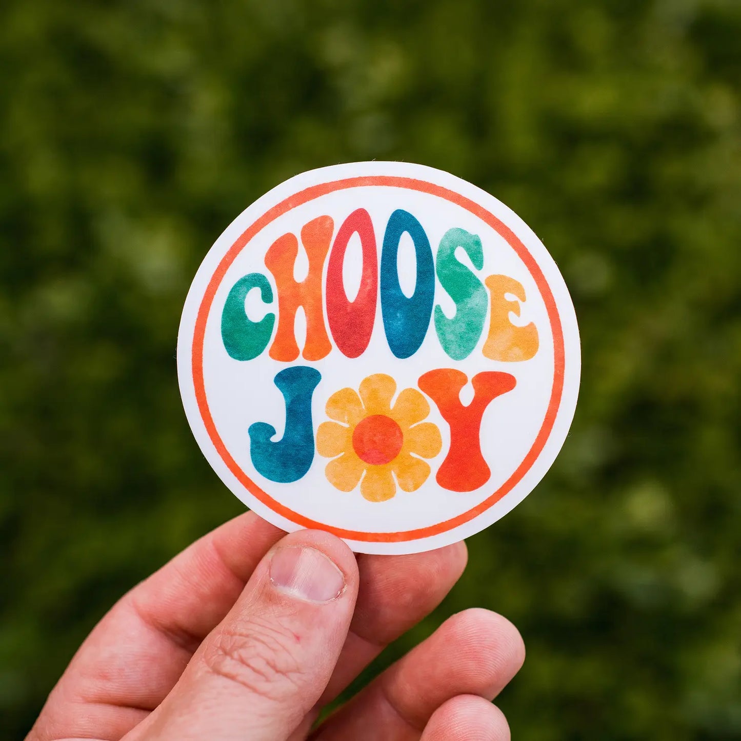 Choose Joy Waterproof Vinyl Sticker