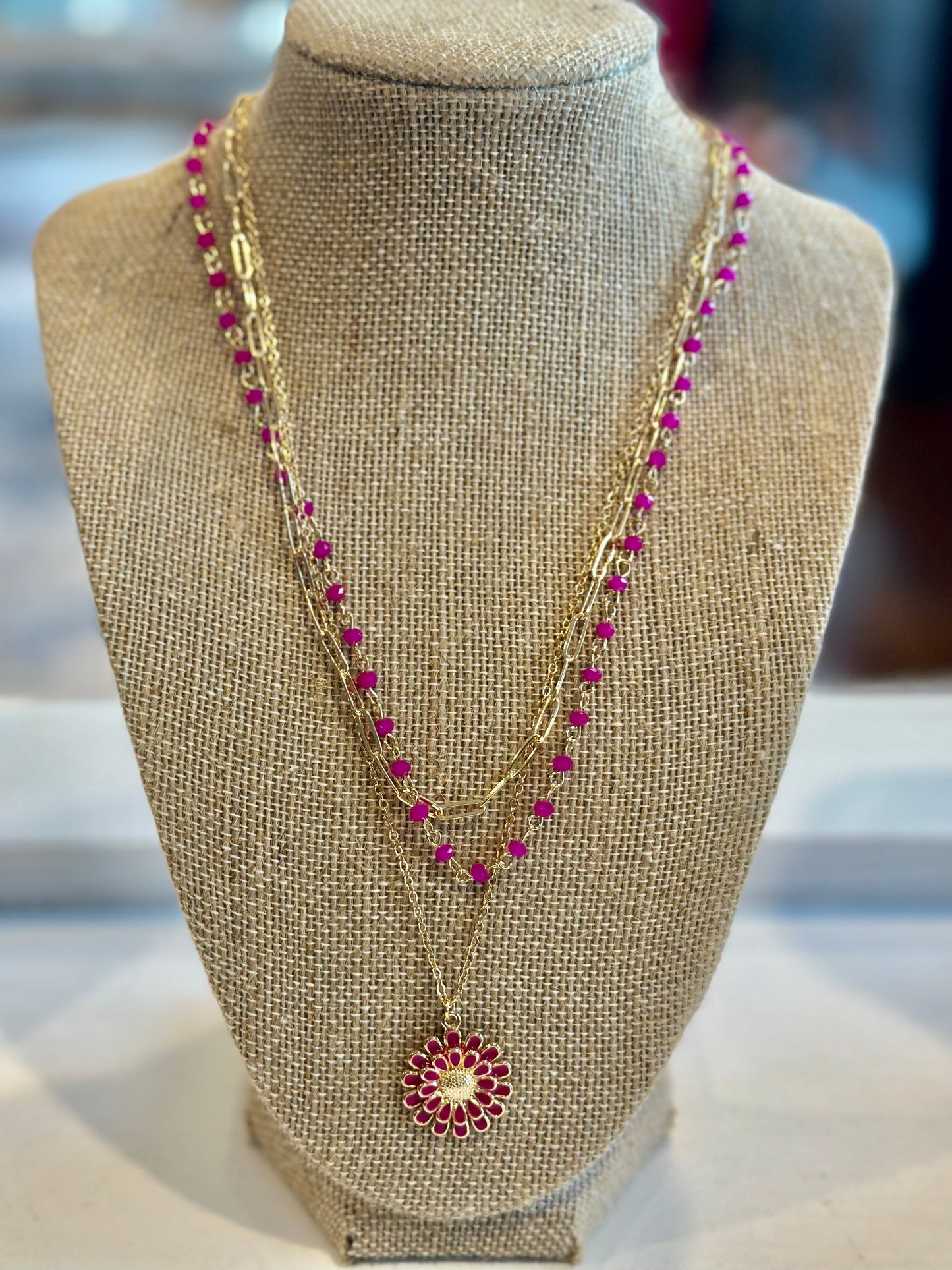 Colorful Crystal Necklaces