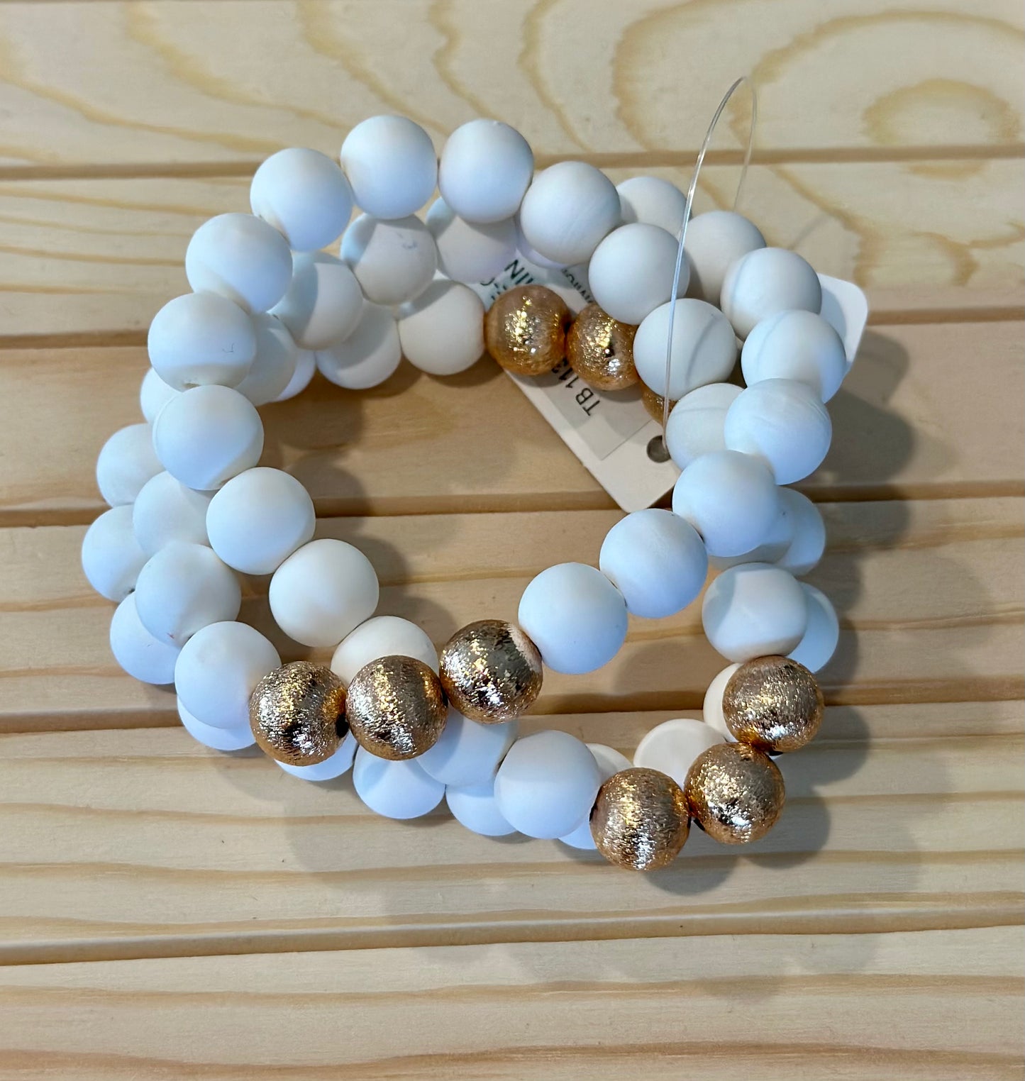 Clay Beaded Bracelets - Three Colors