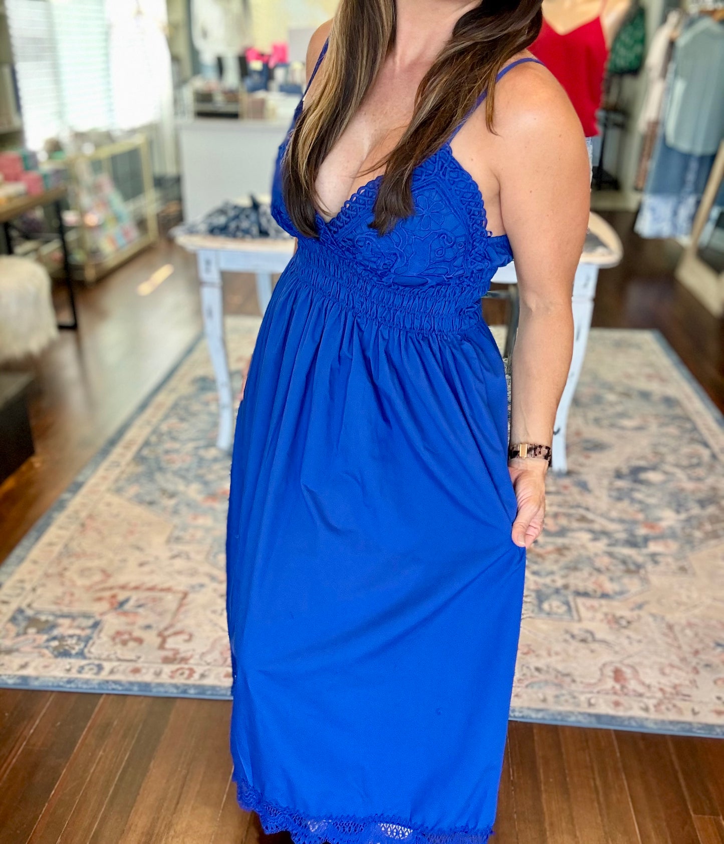 Royal Blue Maxi Dress