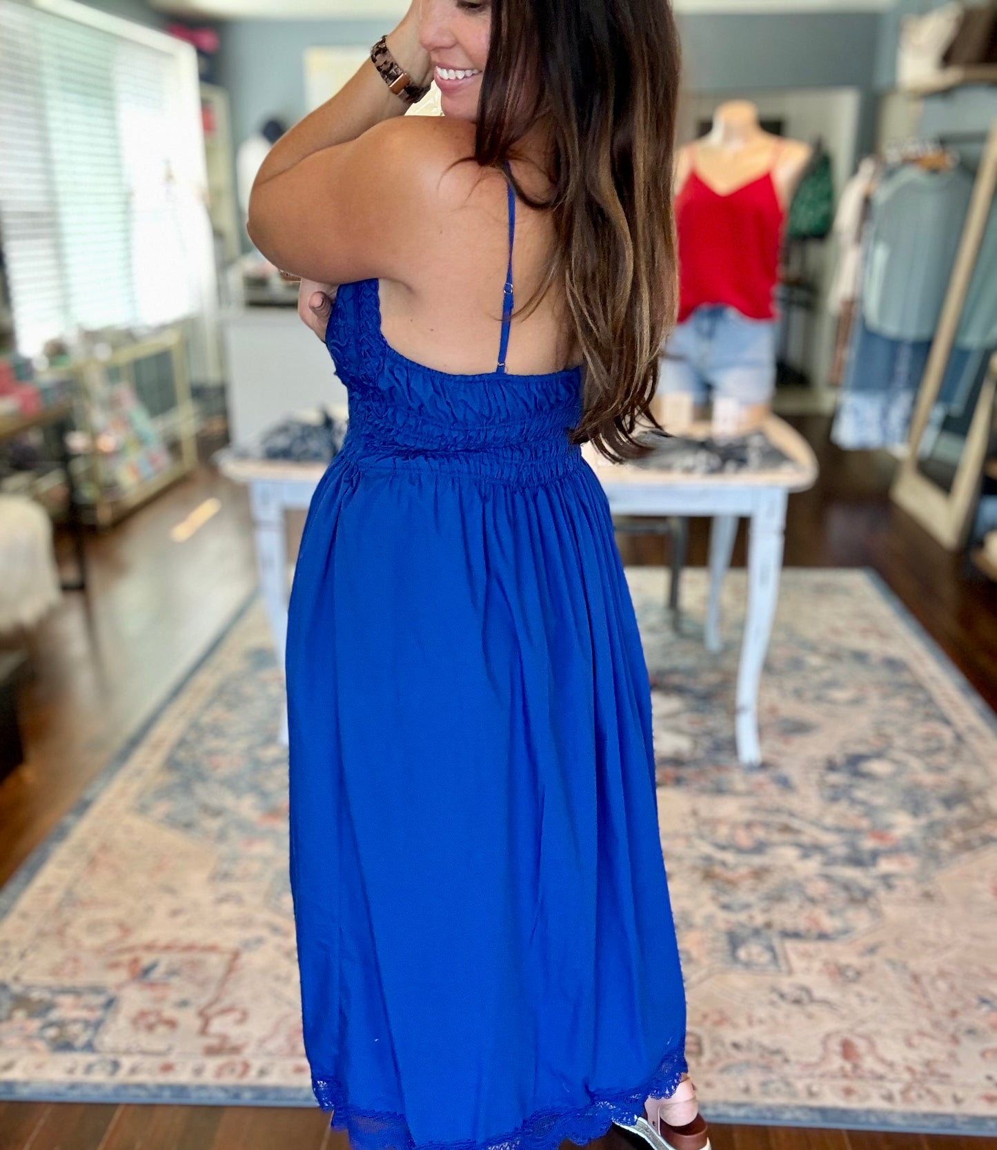 Royal Blue Maxi Dress