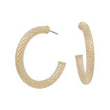 Wired Hoop Earrings