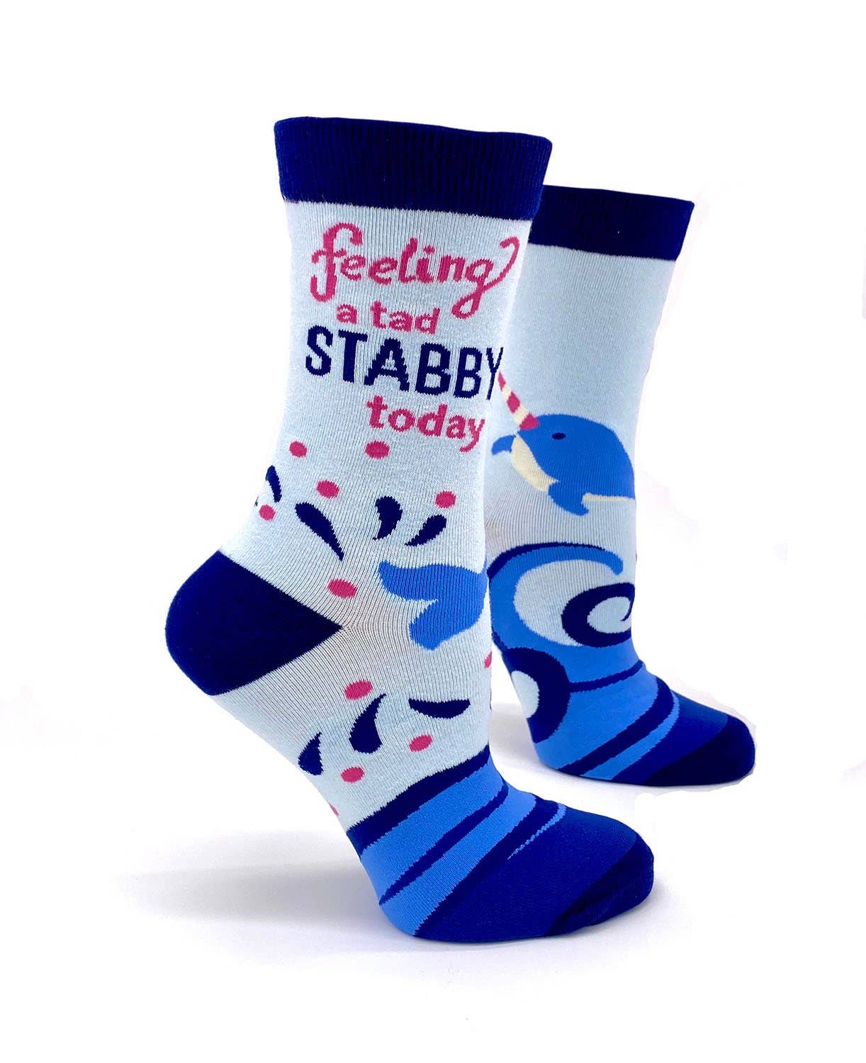 Feeling a Tad Stabby Today - Women's Crew Socks