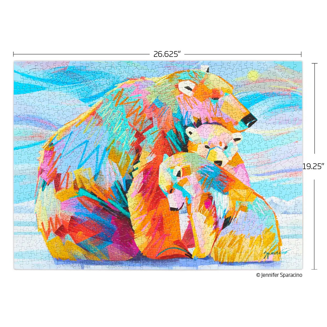 Polar Family | 1000 Piece Jigsaw Puzzle