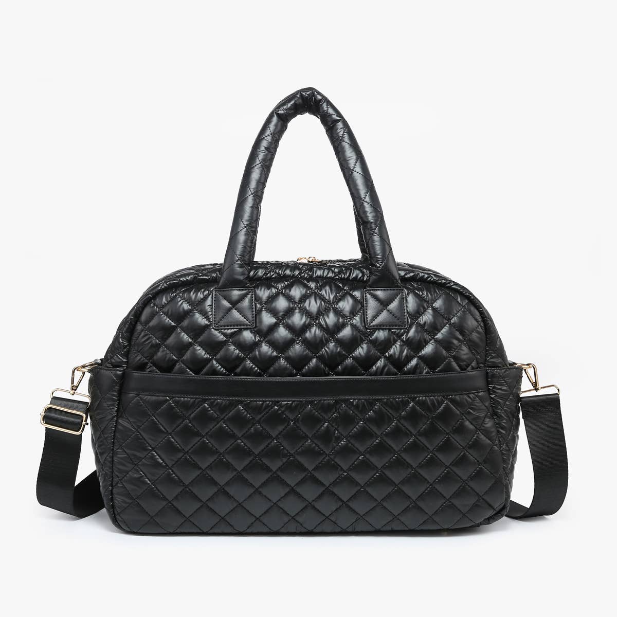 Quilted Nylon Weekender