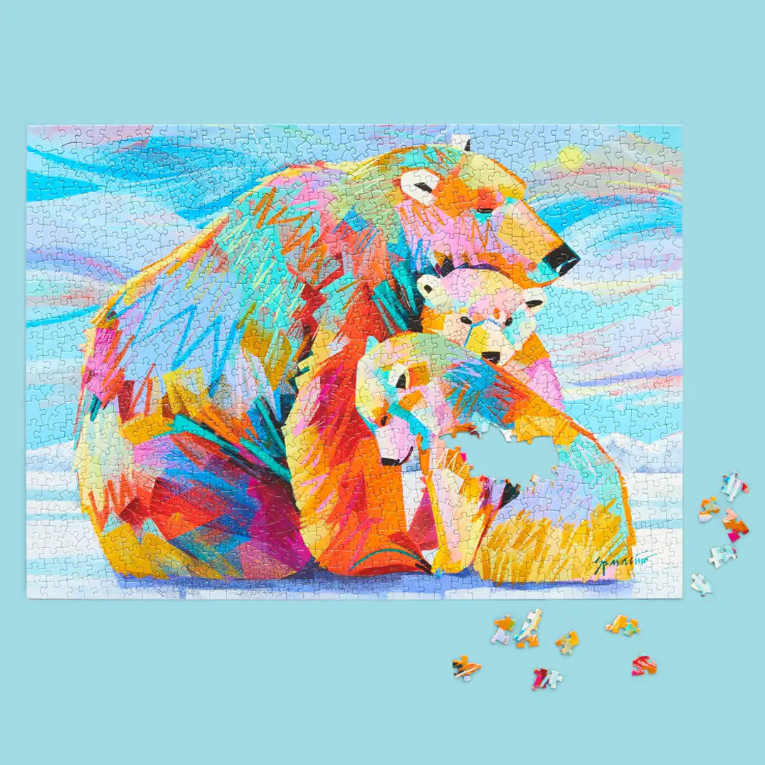 Polar Family | 1000 Piece Jigsaw Puzzle
