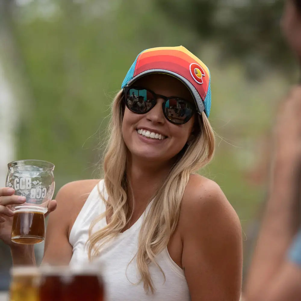 Sunset Fader Trucker Hat - YoColorado