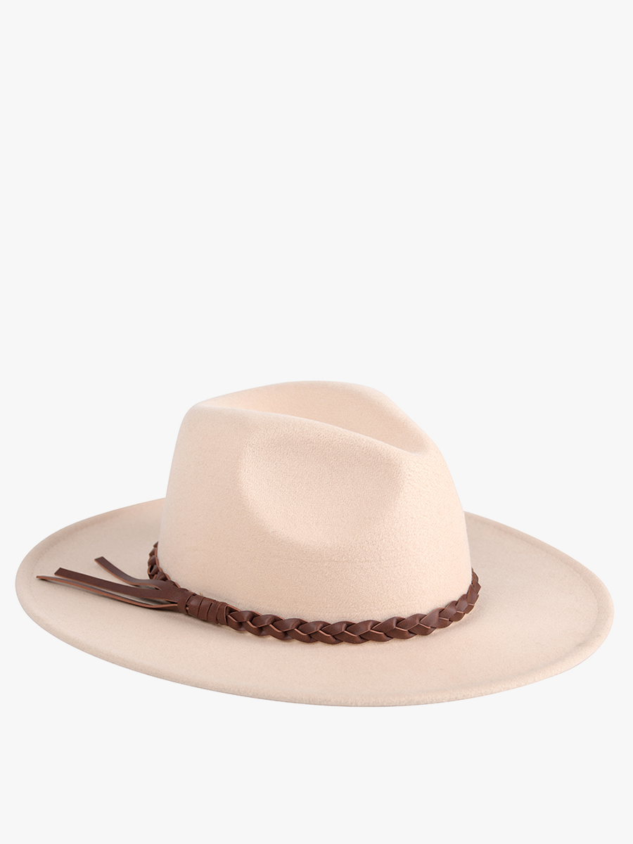Debbie Braided Fedora Hat