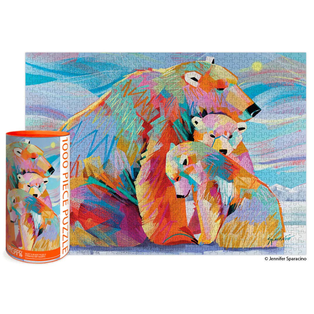 Polar Family | 1000 Piece Jigsaw Puzzle