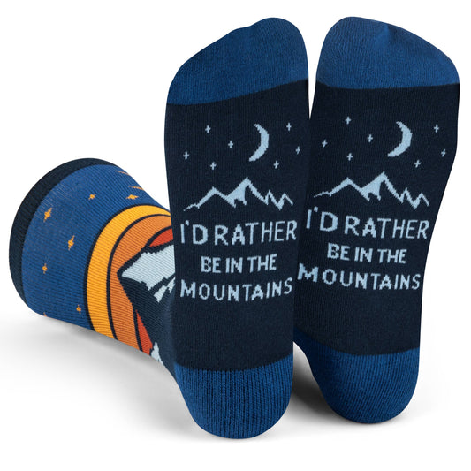 I'd Rather Be In The Mountains - Socks