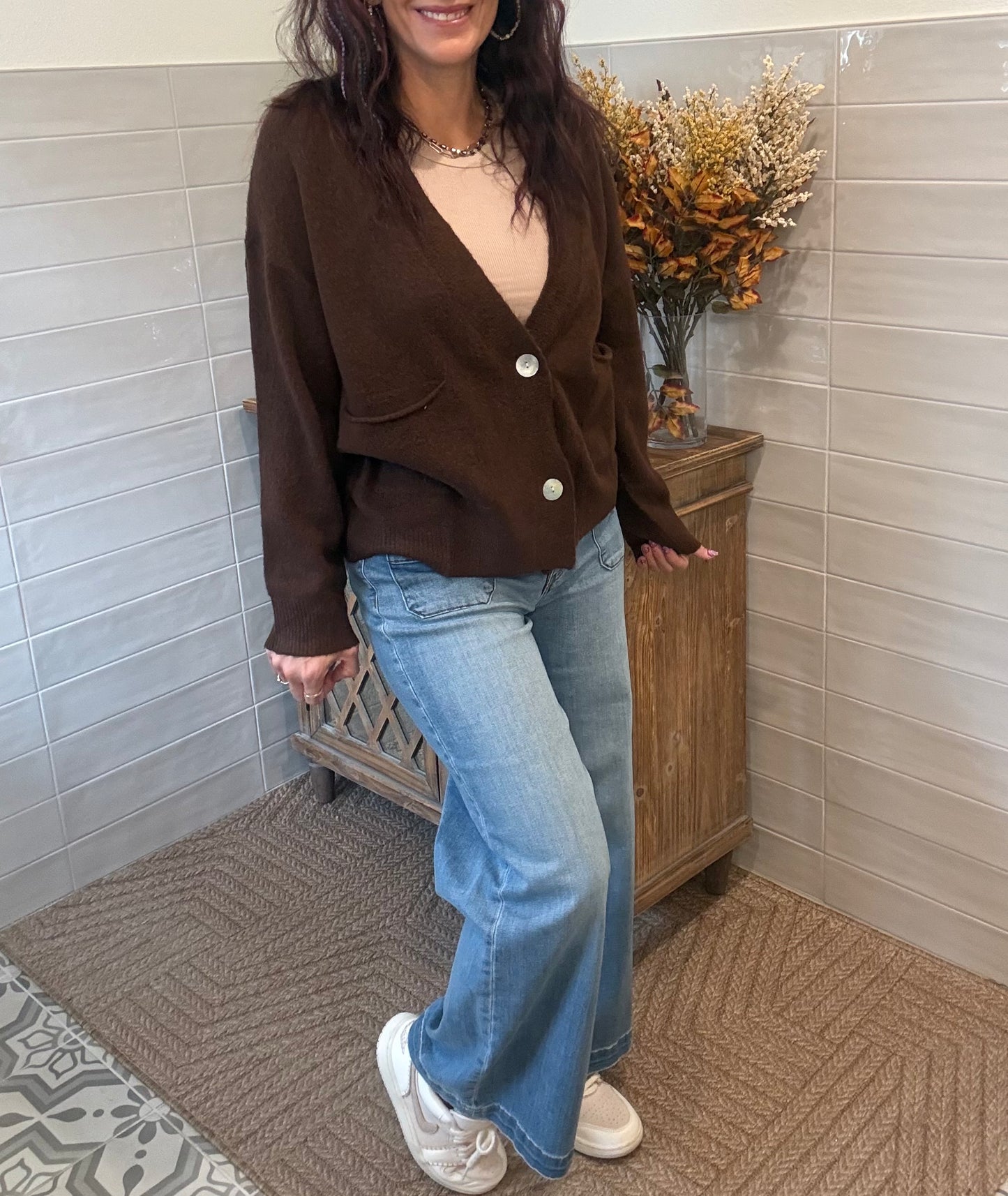 Meg High Rise Wide Leg Jeans - Light Wash - KUT