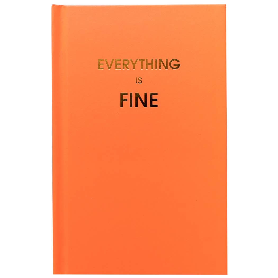 Everything is Fine Journal Bright Hardcover