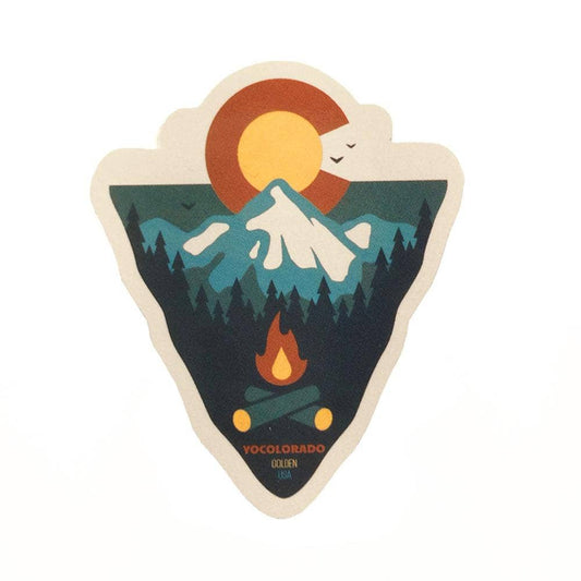 Sticker - Colorado Mountain Arrowhead