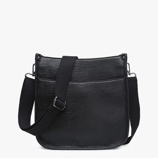 Posie Crossbody Hobo Bags - Charcoal