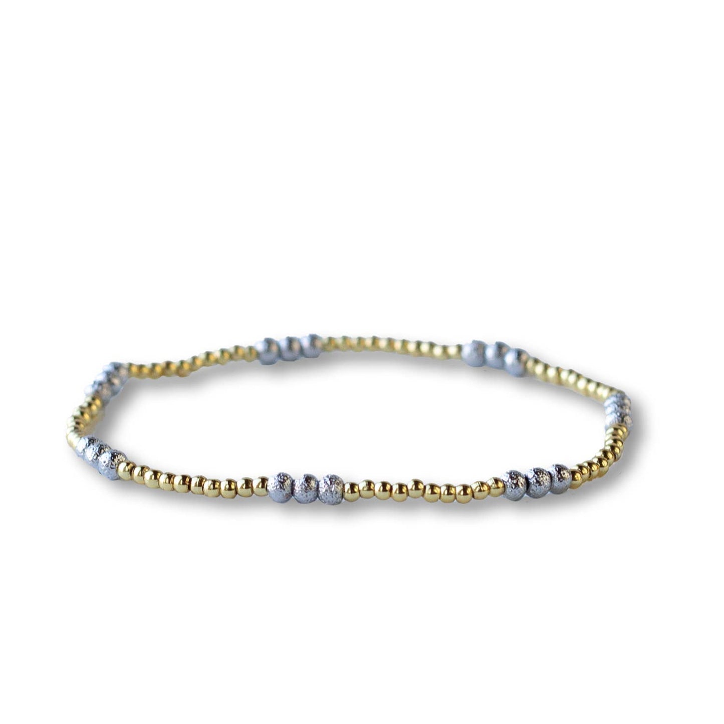 Gold Beaded Bracelet Collection