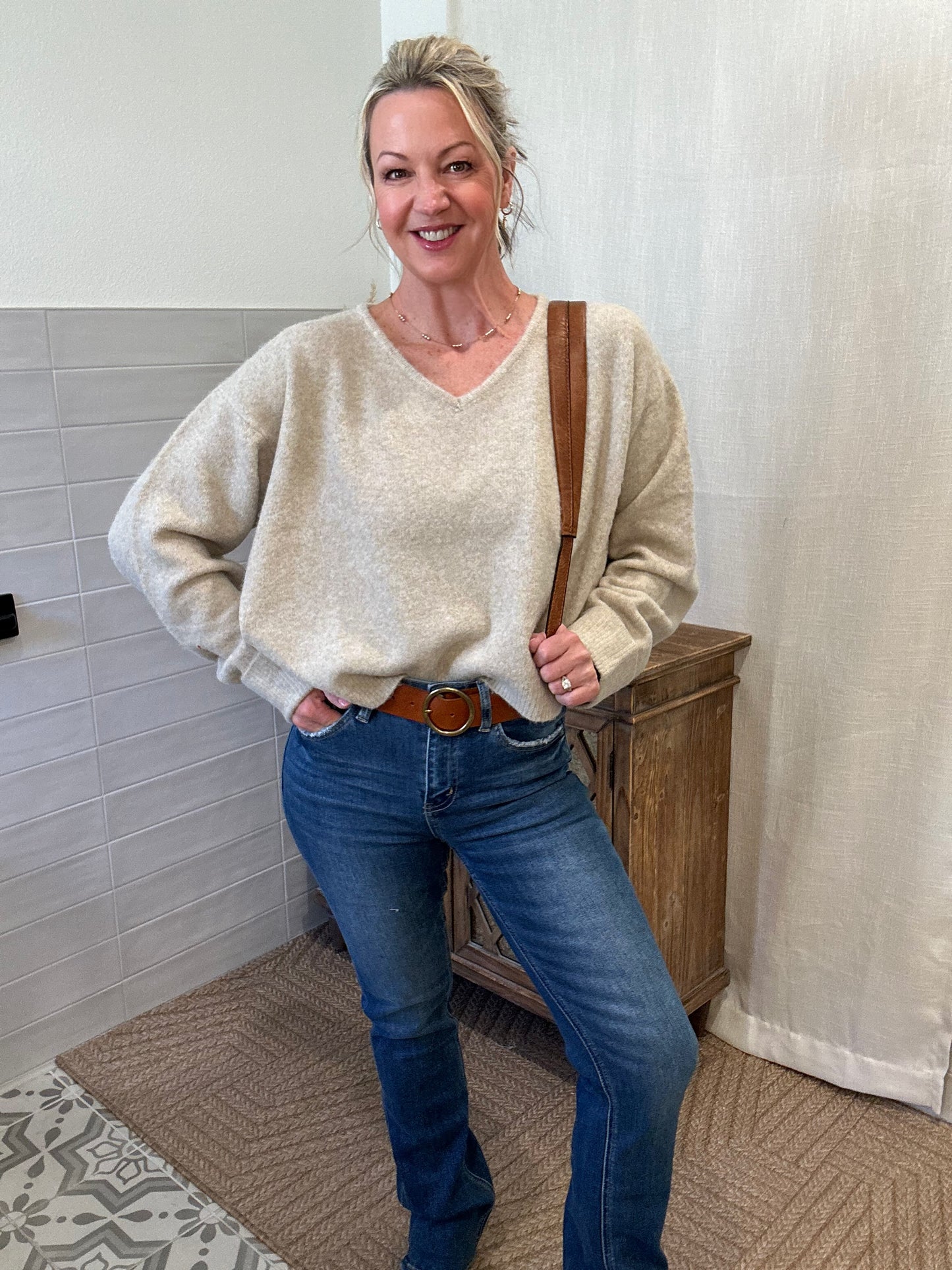 Sunshine High Rise Slim Bootcut Jeans